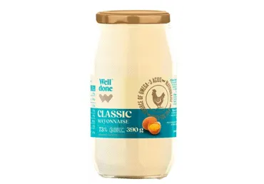 Majonēze WELL DONE Classic 73% 390g