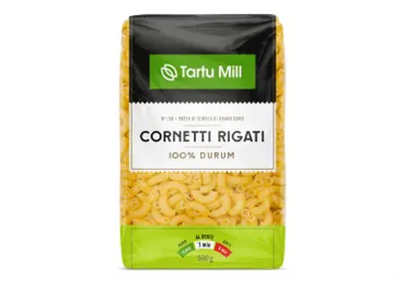 Makaronid Cornetti TARTU MILL 500g