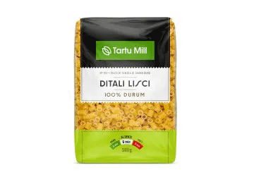Makaronid Ditali Lisci TARTU MILL 500g