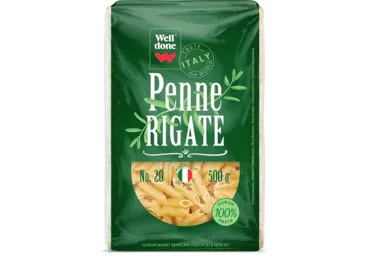 Makaroni WELL DONE Penne Rigate 500g