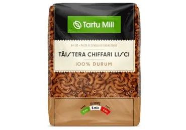 Makaronid täist. durum TARTU MILLi 500g