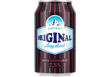 M.alk.jook HARTWALL cranberry 7.5% 330ml