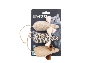 Mänguasi kassimaibaga LOVETT 3tk
