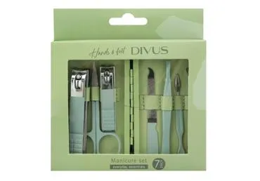 Maniküürikomplekt DIVUS 7tk