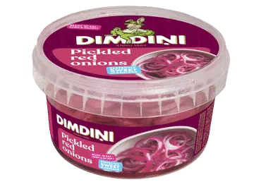 Marineeritud punane sibul, 400g