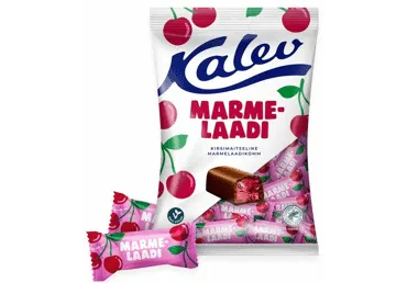 Marmelaadikompv.kirsimaits.KALEV 175g