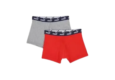 Vīriešu bokseršorti PUMA 2gab. sarkani pelēki XL