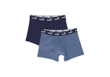 Vīriešu bokseršorti PUMA 2gab. džinsu zili XL