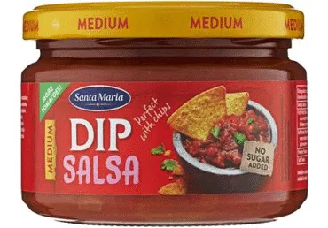 Medium salsa dipikaste SANTA MARIA 250g