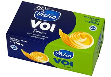 Meiereivõi VALIO soolata, 500g