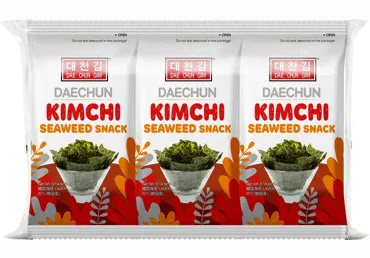 Merevetika snäkk Daechun kimchi 3x4g