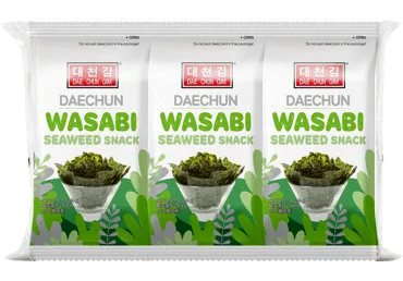Merevetika snäkk Daechun wasabi 3x4g