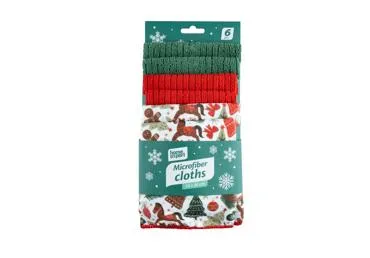 Mikrošķiedras lupatiņu komplekts 6gab.