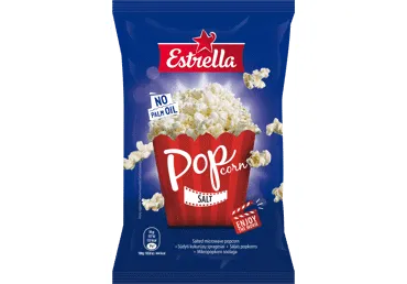Mikropopkorn soolaga ESTRELLA 90g