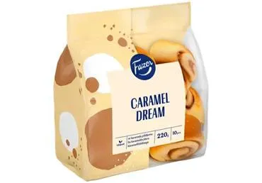 Minisaiake FAZER karamellitäidisega,220g