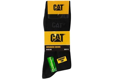 Vīriešu zeķes CAT AV227 black 43/46 5pāri