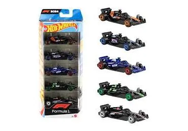 Rotaļu auto komplekts F1 HOT WHEELS 5gab.
