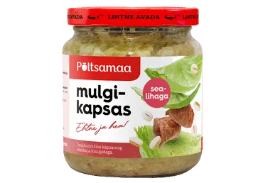 Mulgikapsas sealihaga PÕLTSAMAA 520g