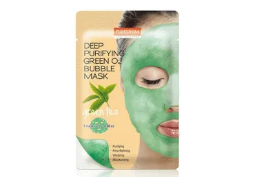 Mullimask näole PUREDERM Green Tea
