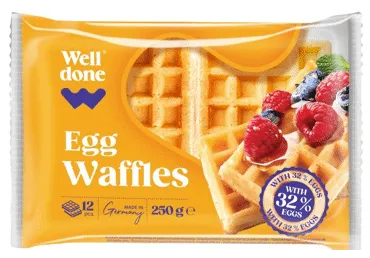 Vafeles WELL DONE mīkstās 250g