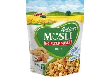 Müsli pähklitega,suhkr-ta BONA VITA 300g