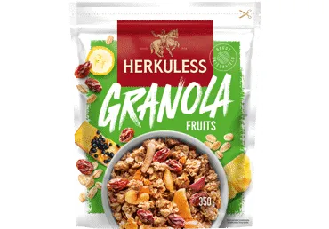 Müsli puuviljadega Granola HERKULESS350g