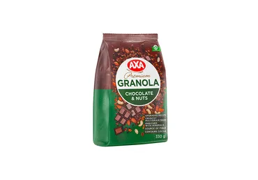 Granola ar šokolādi un riekstiem AXA 330g