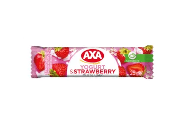 Müslibatoon jogurt ja maasika AXA 25g