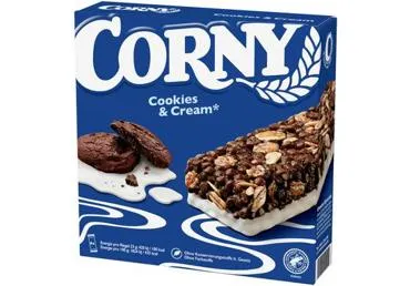 Müslibatoon küpsise ja kreemiCORNY 6x23g