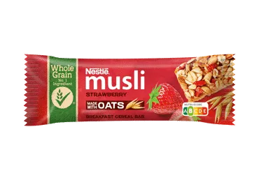 Musli batoniņš Nestle zemeņu 35g
