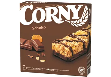 Müslibatoon piimašokolaadi CORNY 6x25g