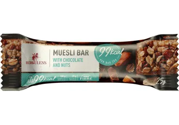 Müslibatoon šok.pähklitega HERKULESS 25g