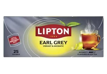 Must tee Earl Grey LIPTON,25x1.5g