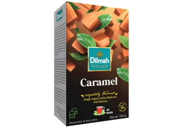 Must tee karamellimaits.DILMAH,20x1,5g