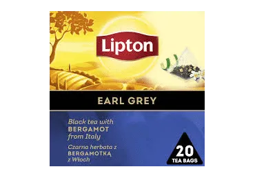 Must tee LIPTON Earl Grey 20x1.6g