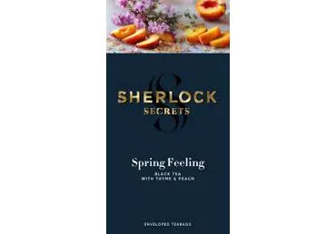 Melnā tēja SHERLOCK SECRETS Spring Feeling 22x1.8g