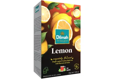 Melnā tēja Dilmah citronu 20x1,5g