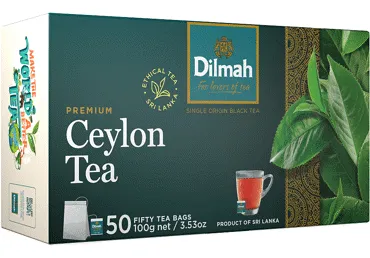 Must tseil.tee  DILMAH Premium  50x2g