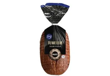 Must Tume leib juuretisega FAZER 500g