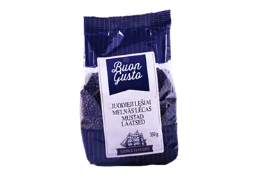 Mustad läätsed BUON GUSTO 350g