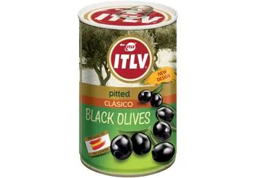Mustad oliivid kivideta ITLV 280g