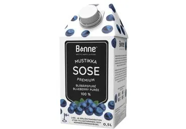 Mustikapüree 100% BONNE  0.5L