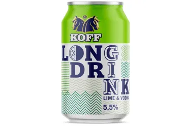 Muu.al.j.KOFF Lime&Vodka 5.5% 330ml
