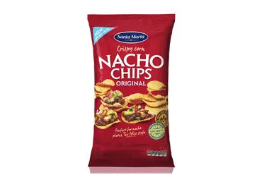 Načo kukurūzas čipsi 475g, Santa Maria