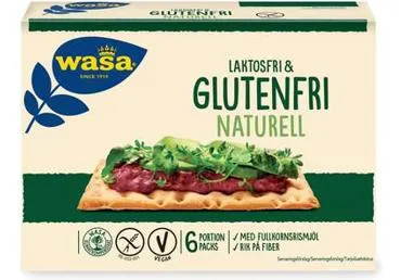 Näkileivad Naturell glut-vaba WASA 240g
