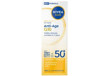 Näokreem NIVEA SUN AntiAgeQ10 SPF50 40ml