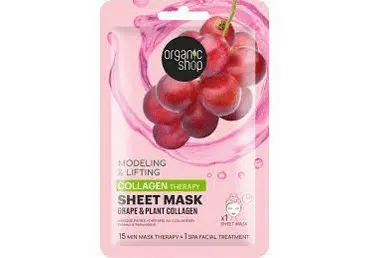 Näomask ORGANIC SHOP Collagen 1tk