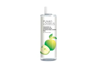 Näovesi PUHAS LOODUS Õun, alk.vaba 200ml