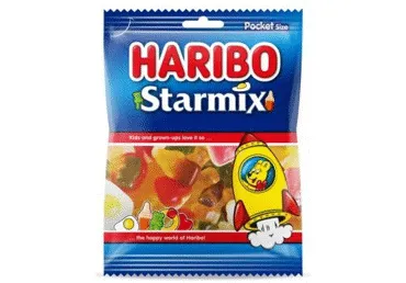 Närimiskompvekid Starmix HARIBO 100g