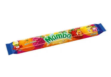 Košļājamās konfektes MAMBA 4gab. 106g 